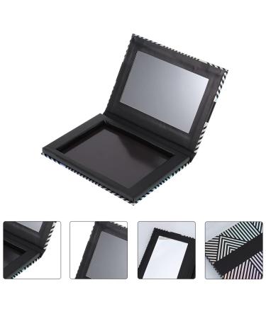 Lurrose Empty Eyeshadow Palette - Curly Tablet Makeup Container for DIY Cosmetics & Lipstick | Magnetized Sub-Package for Women - Buy Online on GoSupps.com