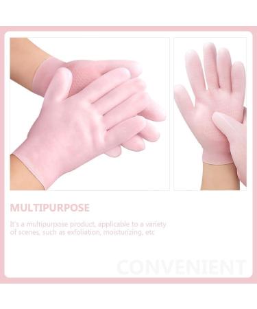 Beavorty 1pair Moisturizing Gloves Hydrating Socks Foot Moisturizing Socks Silicone Mitts Gloves Socks Cuticles Socks Gloves Heal Gloves Moisturizing Repairing Gloves Sebs Cosmetic 21.5x13cm - Buy Online on GoSupps.com