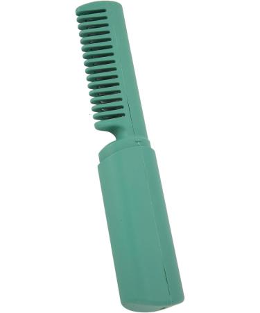 Fast Heating Straightener Brush | Portable Hair Straightener for Salon Quality Styling | Green - Buy Online on GoSupps.com