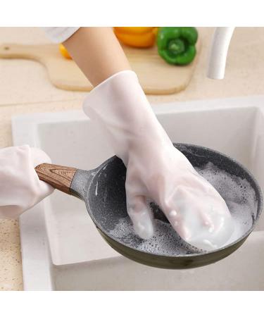 Single Magic Brush Gloves Dishwashing Brush Housework Gloves Insulated Kitchen Silicone Laundry Gloves Washing Bowls Gloves Tools - Buy Online on GoSupps.com