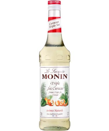 MONIN Sirop d'Orange Triple Sec Curacao pour Cocktail avec ou sans alcool - Ar mes Naturels - 70cl - Buy Online on GoSupps.com