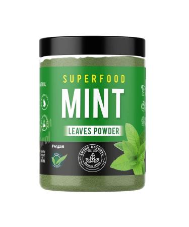 CROW Mint Leaves (Phudina) Powder (100% Natural) Use for Drink Sprinkle on Dishes and Also for face & Skin (200gm)
