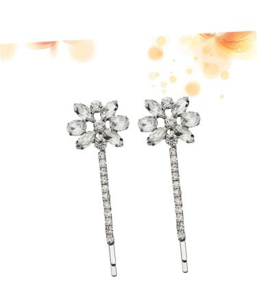 Angoily Goody Hair Clips for Women Empty Tubes Bulk Barrettes for Girls Bride Wedding Hair Pin Ear Pads Cotton for Glasses Crystal Headpiece Womens Hair Pin Child Issue Card Rhinestones - Buy Online on GoSupps.com