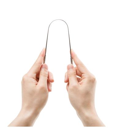 Buy Tongue Cleaner 4 Pack - Stainless Steel Fresh Breath Scraper Set for Optimal Oral Care | International Shipping Available - Buy Online on GoSupps.com