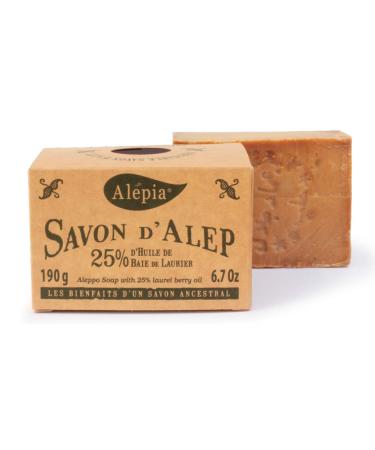 Alepia NOVA ENGEL Aleppo Solid Soap 25% Bay Berries 190g