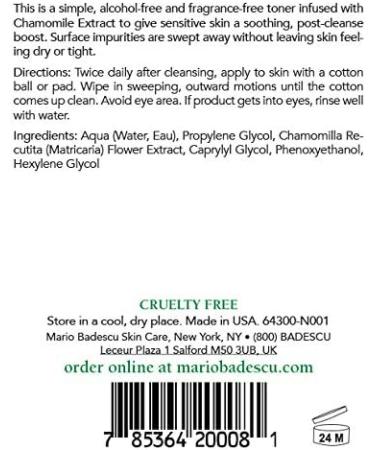 Mario Badescu - Chamomile Cleansing Lotion - For Dry/ Sensitive Skin Types - 472ml/16oz - Buy Online on GoSupps.com