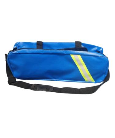 Durabag Wipe Down Oxygen Barrel Bag | for First Aid/First Responders/Emergency Use | Medical Cylinder Canister Storage Bag (Empty) | Extra Storage Pouches (Blue)
