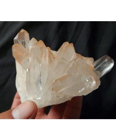 350G Natural Raw Quartz Crystal Cluster Point Beautiful Specimen Gem Cluster Rough Stone Sample Cluster Great Choice for Home Decoration kaixun - Buy Online on GoSupps.com