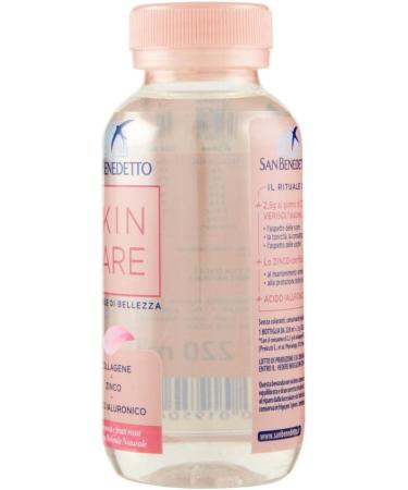  Italian Gourmet E.R. San Benedetto Skin Care Natural Mineral Water with Collagen Zinc & Hyaluronic Acid Peach & Berry Flavour 220 ml + Italian Gourmet Polpa di Pomodoro 400 g (Pack of 24) - Buy Online on GoSupps.com