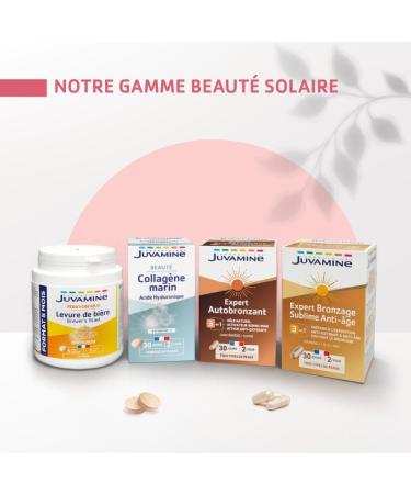 JUVAMINE - Brewer's yeast - Skin beauty hair and nails - Vitality - Vitamins B1 B2 B3 B5 B6 B8 B9 and B12 + Zinc - 5 month program - Made in France - Buy Online on GoSupps.com