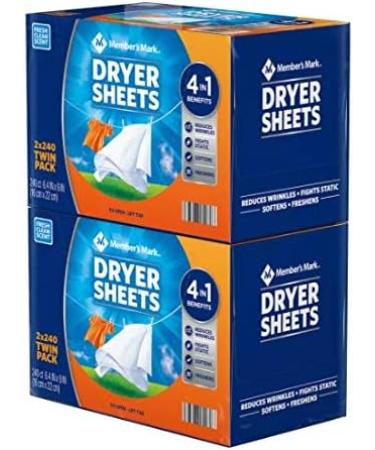 Buy Member's Mark Fabric Softener Sheets - Premium Quality & International Shipping - Buy Online on GoSupps.com