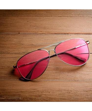 Buy New FL-41 Light Sensitivity Glasses | Aviator Style for Fluorescent Light Blue Light & Migraine Relief - International Shipping Available - Buy Online on GoSupps.com
