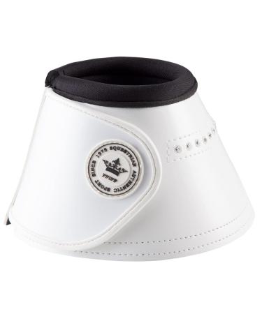 Pfiff 101760 Bell Boots Telde patent look with rhinestones Bell Boots White SS White