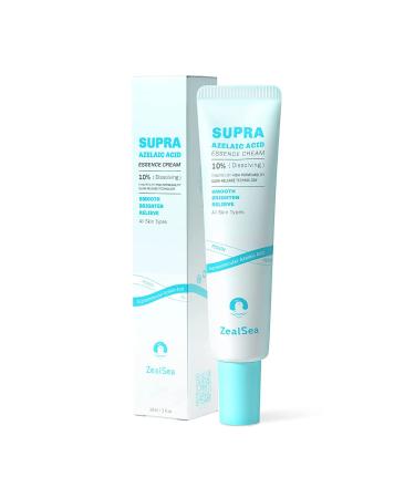 ZealSea Azelaic Acid 10% Facial Cream  for Redness Relief Face  Rosacea Acne Treatment  Pimple Pigmentation Blackhead  Balance Excess Sebum  Clarify Skin  Soothe Irritation 1 oz 1 Fl Oz (Pack of 1) - Buy Online on GoSupps.com