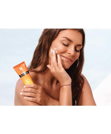 BYROKKO Face Sunscreen SPF 30 - High UVA/UVB Protection Emulsion (50 ml) - Buy Online on GoSupps.com