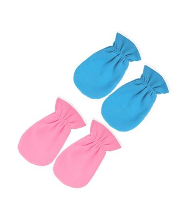 Mikinona 2 Pairs Hand Care Paraffin Wax Gloves Warming Paraffin Gloves Cotton Overnight Gloves Hot Wax Mitten Covers Hand Lotion Gloves Moisturizing Cotton Gloves Hand Gloves Polyester