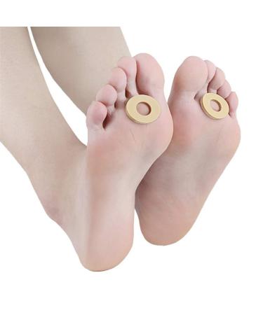 Self-Adhesive Callus Cushion Foam Corn Pads Toe Protectors - 1 Set (Skin Colour) - Buy Online on GoSupps.com