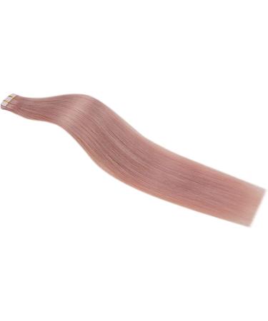 RUNATURE 18 Inch Pink Tape in Human Hair Extensions - 10Pcs, 25g | Real Invisible Pink Tape Extensions 18 Inch #Pink - Buy Online on GoSupps.com