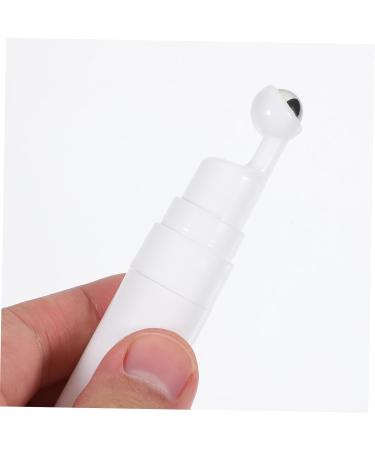 Housoutil Buttercream Essential Oil Creami Eye Creams Empty Roller Ball Applicator Refillable Cream Bottle Empty Cream Bottle Cosmetic Bottle Lotion Travel Perfume Bottle White - Buy Online on GoSupps.com