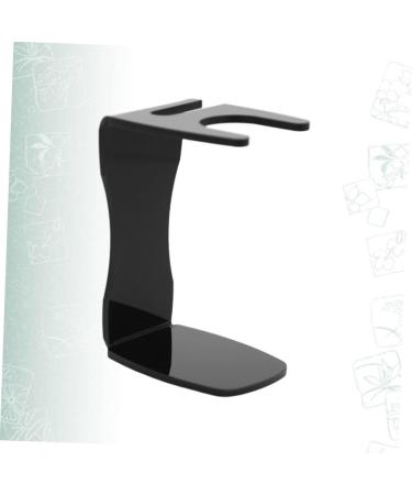 Beavorty Razor Stand Holder for Safety Razors with Bowl - Rustproof Steel Combo - Manual Shaving Stand - 11.2x7.6cm Black - Buy Online on GoSupps.com