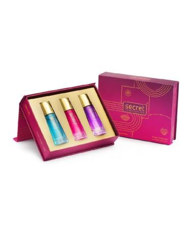 Sec.ret Temp.tation Frag.rance Gift Set With Ruby Daisy and Jazz Long Lasting Perfume for Women Pack of 3 (30ml each)|Gift for Women|Luxury Perfume - Buy Online on GoSupps.com
