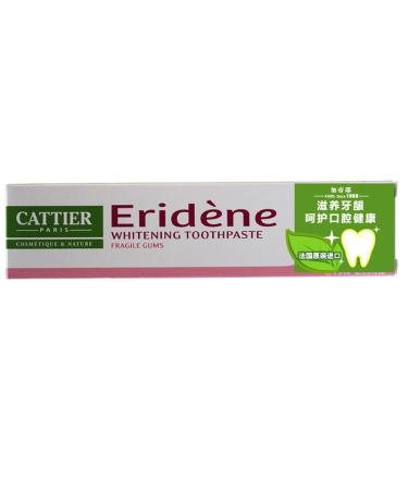 Cattier Eridène Whitening Toothpaste Fragile Gums Tube 75gr
