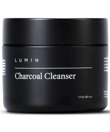 Men’s No-Nonsense Charcoal Cleanser(2-Pack): Unclog Pores of Oil, Dirt, and Pollution - Experience a Smooth and Fresh Face - Korean Made Grooming for the Modern Man - Achieve Your Best Look with Lumin