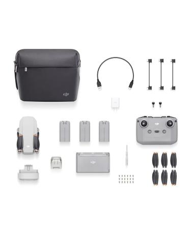 DJI Mini 2 Fly More Combo Quadcopter with Remote Controller CP.MA.00000306.01 (Renewed)
