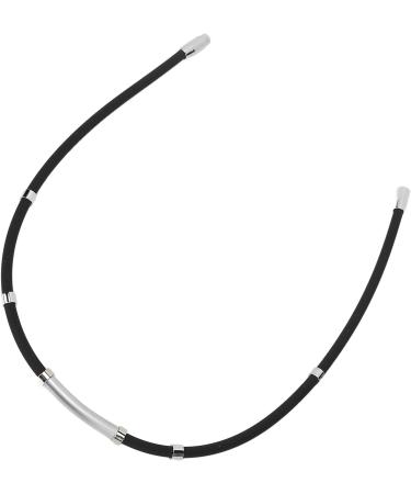 Adjustable Sports Necklace with Negative Ion Metal Ring | Improve Balance Sleep Strength & Vigilance - Buy Online on GoSupps.com