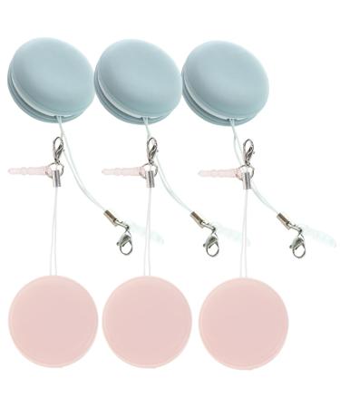 6pcs Macaron Cleaning Wipe Smart Glasses Wipes Screen Phone Cleaner Eye Glasses Lens Cleaner Glasses Cleaner Glass Cleaning Cloth Eye Glass Clean Cloths Plastic Rag