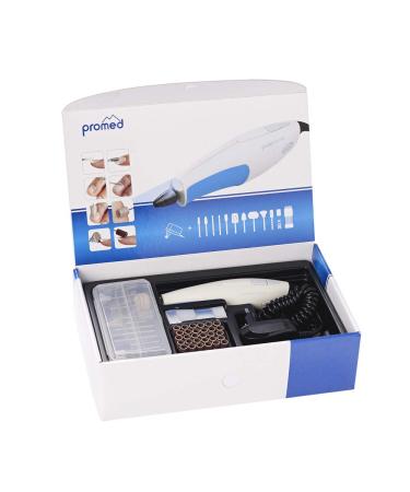 Promed emotion electrical nail file for manicure pedicure professional pedicure set professional nail care set nail miller with 40-part accessories 12 000 rpm emotion including 40-part accessories