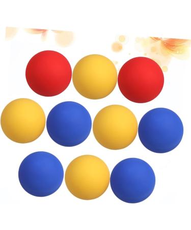 Frcolor 10 Silicone Lacrosse Balls Professional Quality for Gifts Yoga Pool & More | International Shipping Available - Buy Online on GoSupps.com