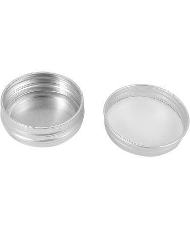KVSERT 30 Pack Round Metal Lip Balm Tins Screw Top Containers (28.3g) - Buy Online on GoSupps.com