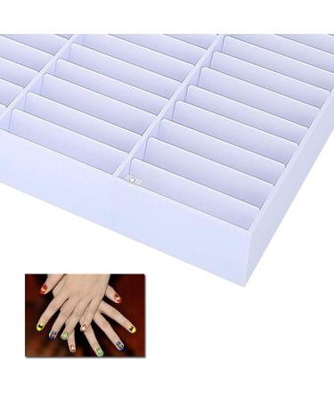 Nail Tips Storage Box - Empty Transparent Container for Nail Art & Decoration | Ideal for Salon Display - Buy Online on GoSupps.com