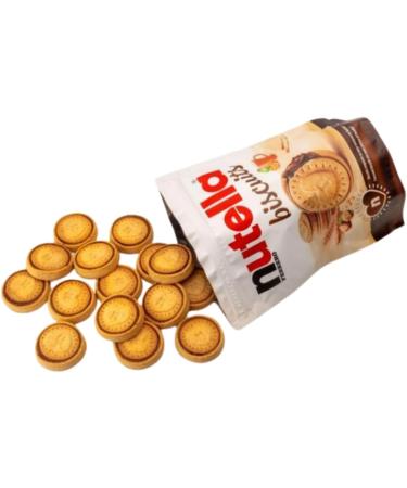 Classic Nutella Biscuits with Hazelnut and cocoa cream heart biscuits to share with those you love 304g in resealable bags (2 packs) - Buy Online on GoSupps.com