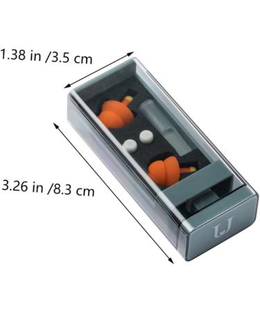 Shop 3 Sets of Stylish Noise-Canceling Earplugs - Durable Sound-Isolating Earbuds for Students & Travelers | Portable Noise-Proof Earplug Solutions - Buy Online on GoSupps.com
