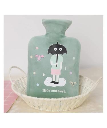 Heating bag heat bottle hot bottle with fleece rain screen cover warm soft warm heading bag for pain relief back neck.