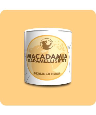 Buy Caramelized Macadamia Nuts 100g - Gourmet Snack | International Shipping Available - Buy Online on GoSupps.com