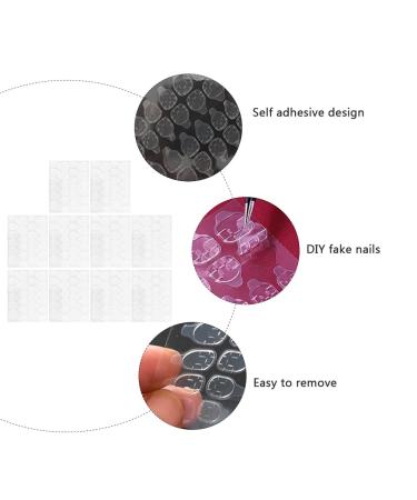 Shop Minkissy 50-Piece Double-Sided Adhesive Tape for Nail Art | Nail Tips Glue & Stickers | Perfect for Acrylic & Manicure | International Shipping Available - Buy Online on GoSupps.com