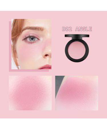LAMUSELAND 8 Colors Velvet Blush - B02 ANGELIC | Long-Lasting Soft Matte Blusher - Buy Online on GoSupps.com