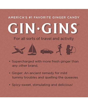 Buy Gin Gins Spicy Apple Chewy Ginger Candy - 3 oz by The Ginger People | Natural & Delicious - Buy Online on GoSupps.com