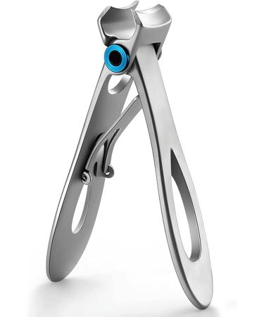 OUSIKA Nail Clippers Stainless Steel Large Mouth Nail Clipper Anti-Splash Nail Clipper Single Large Thick Toenail Scissors Nails Schwarz - Buy Online on GoSupps.com