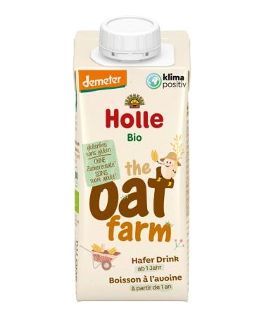 HOLLE BABYFOOD The Oat Farm Oatmeal Drink - Wholemeal Oats 200ml
