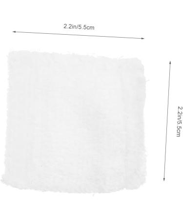 Gleavi 8ST Ear Pads for Glasses & Masks | Hearing Protection | Comfortable & Soft White Towel 5.5x5.5cm - Buy Online on GoSupps.com