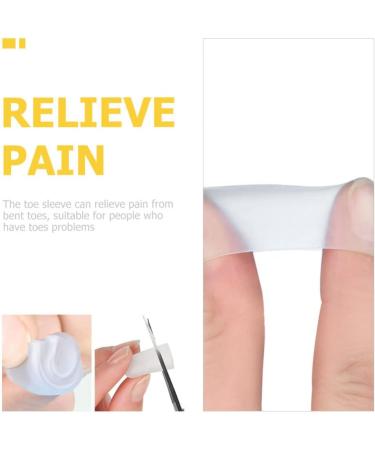 FOMIYES 10pcs Toe Separator Caps - Toe Sleeve Protectors for Blisters, Ingrown Toenails & Toe Spacers - Buy Online on GoSupps.com