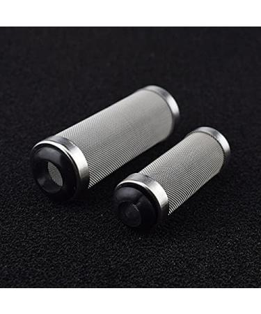2 Pieces Stainless Steel Aquarium Filter - 12mm Protection with Sponge - Durable & Efficient Water Filter - Buy Online on GoSupps.com
