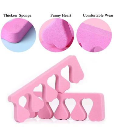 Sponge Toe Separator - 20 Pcs Nail & Toenail Separation Pad for Pedicure & Gel Application - Buy Online on GoSupps.com