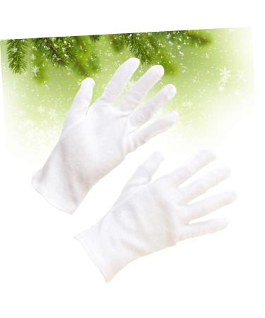 GLEAVI Hair Dye Gloves 24 Pairs Dry Hands Gloves Hand Moisturizer Gloves Dustproof Gloves Warm Gloves Cosmetic Moisturizing Gloves Work Jersey White Labor Protection Cotton - Buy Online on GoSupps.com