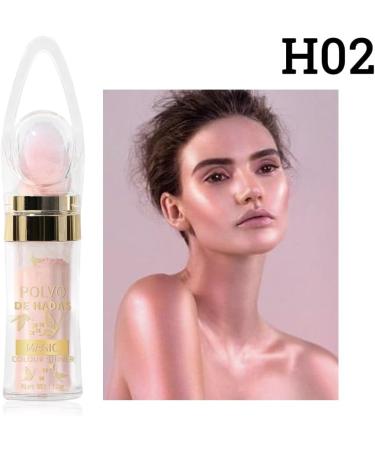 PICKX Body Shining Powder Stick Fairy Powder Fairy Powder Shining Powder Fairy Powder Fairy Powder White Moonlight Powder Fairy Makeup Highlights Patch Powder (02#Pink) - Buy Online on GoSupps.com