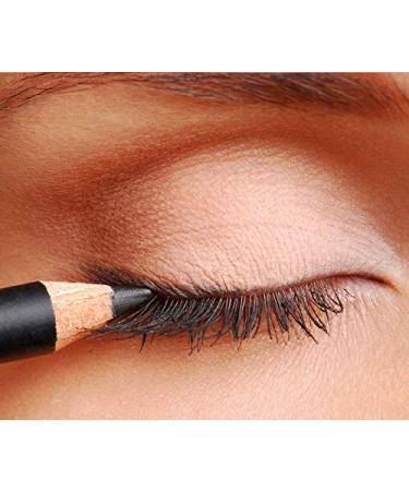 Fifth & Skin Better'n Ur Eyes Eyeliner Pencil (BLACK) with FREE Sharpener - Natural, Hypoallergenic, Gluten Free, Cruelty Free - Smooth Application for Sensitive Eyes - Buy Online on GoSupps.com